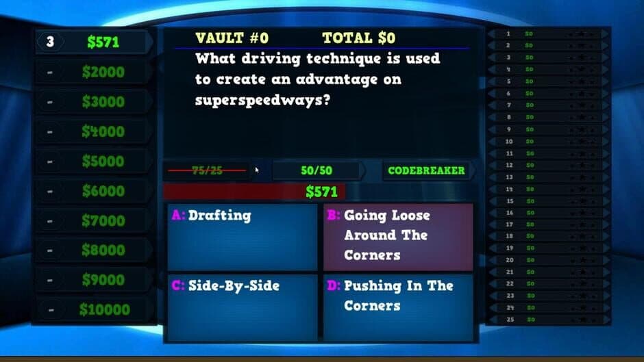 Скриншот 2 из Trivia Vault: Auto Racing Trivia