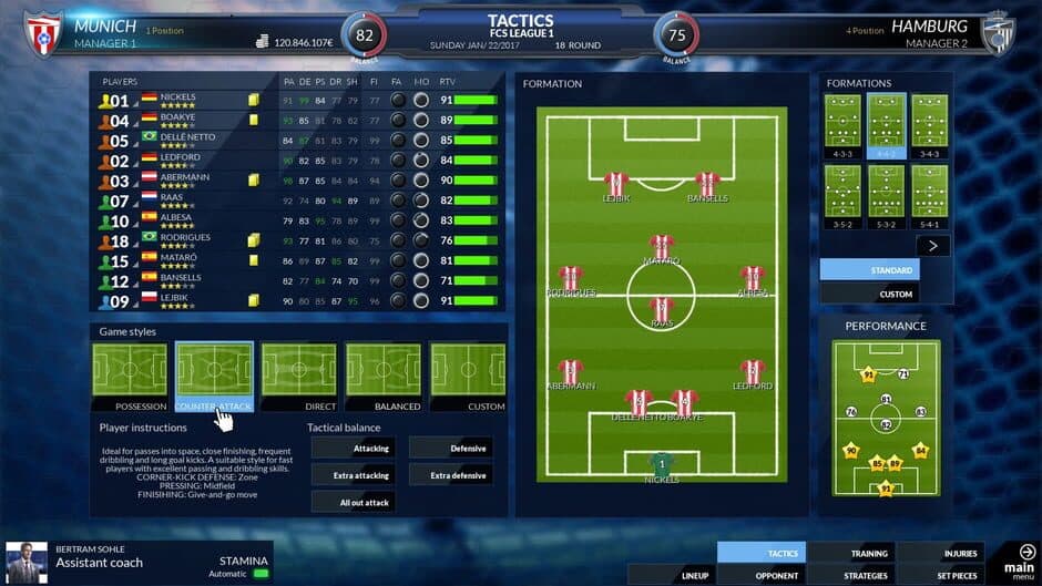 Скриншот 2 из Football Club Simulator - FCS