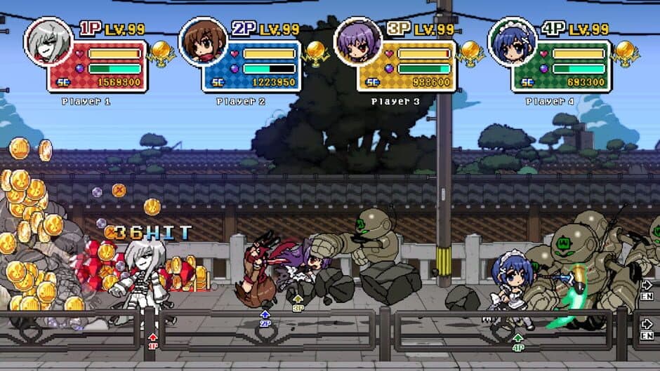 Скриншот 2 из Phantom Breaker: Battle Grounds Overdrive