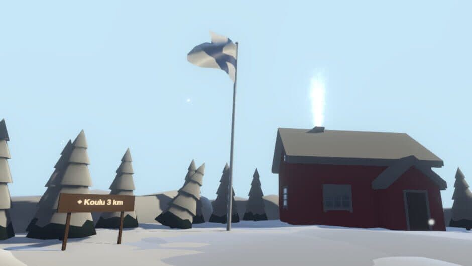 Скриншот 1 из Uphill Skiing