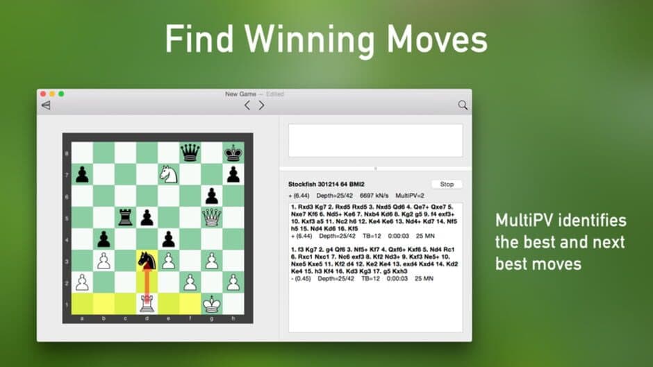 Скриншот 3 из Stockfish Chess