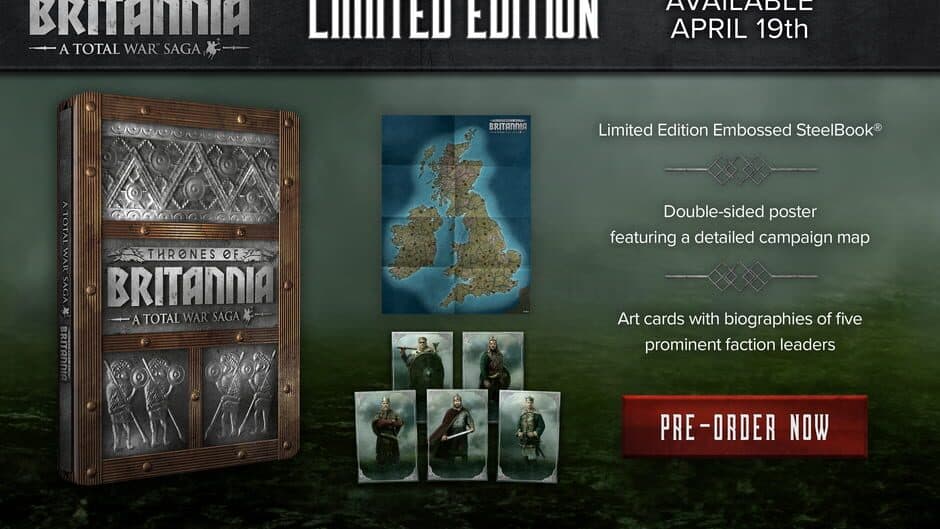 Скриншот 1 из Total War Saga: Thrones of Britannia - Limited Edition
