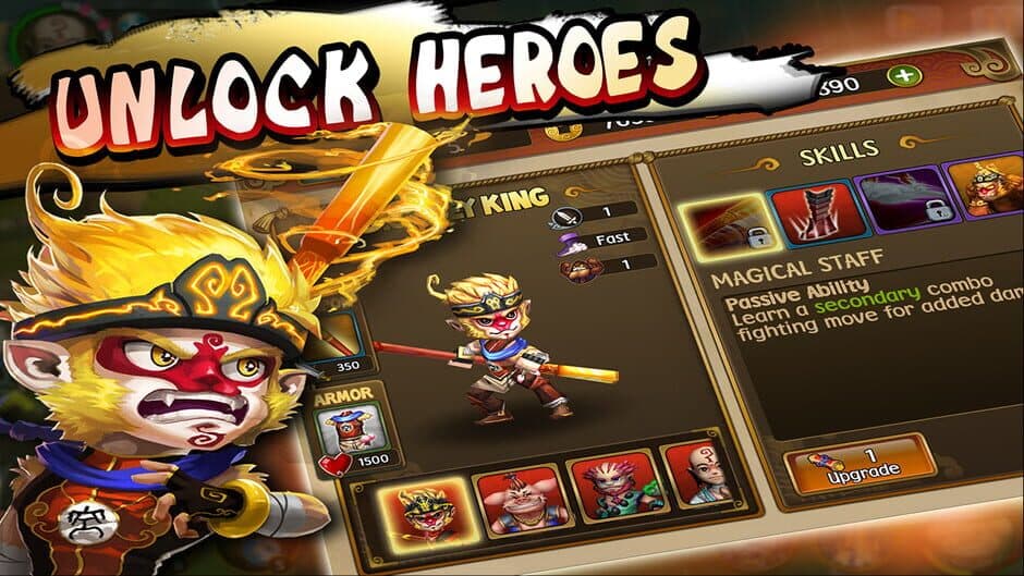 Скриншот 1 из Monkey King Saga