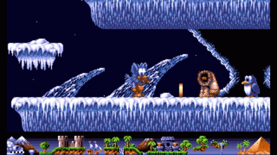 Скриншот 2 из Fire & Ice: The Daring Adventures of Cool Coyote
