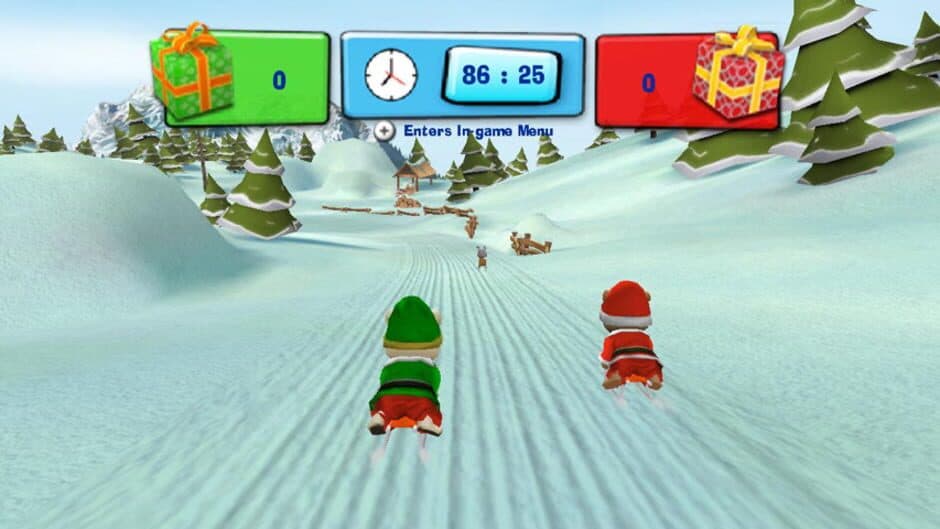 Скриншот 3 из Hubert the Teddy Bear: Winter Games