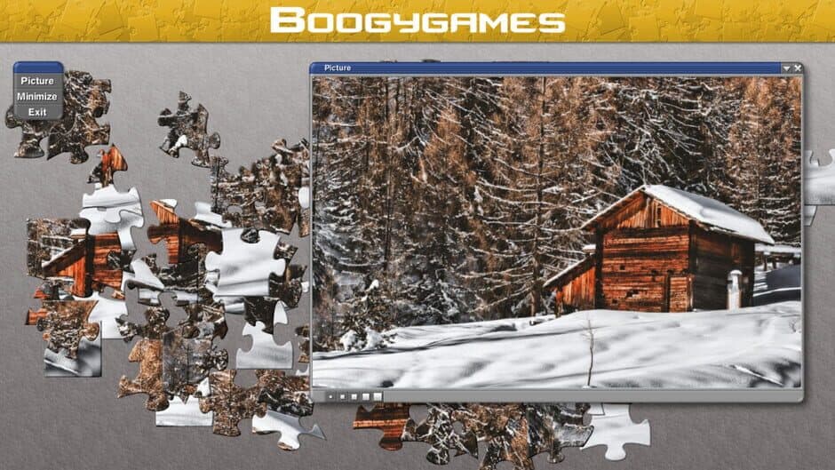 Скриншот 4 из Cabins: Jigsaw Puzzles
