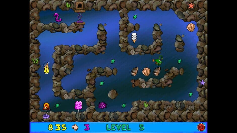 Скриншот 3 из Freddi Fish and Luther's Maze Madness