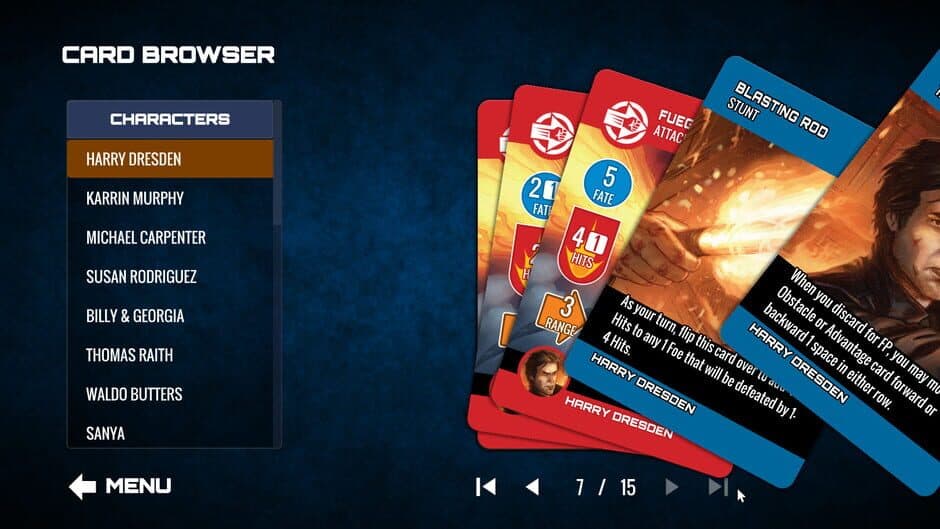 Скриншот 5 из Dresden Files Cooperative Card Game