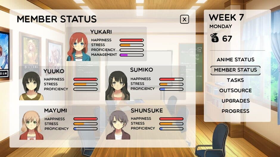 Скриншот 5 из Anime Studio Simulator