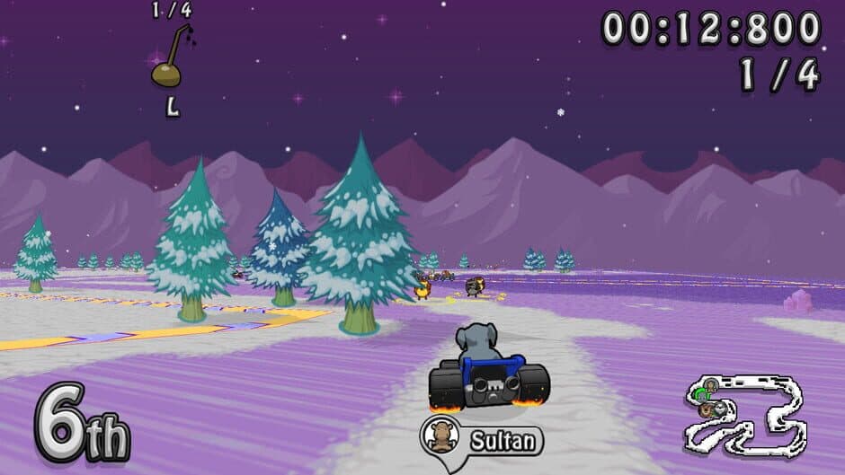 Скриншот 2 из Wacky Wheels HD