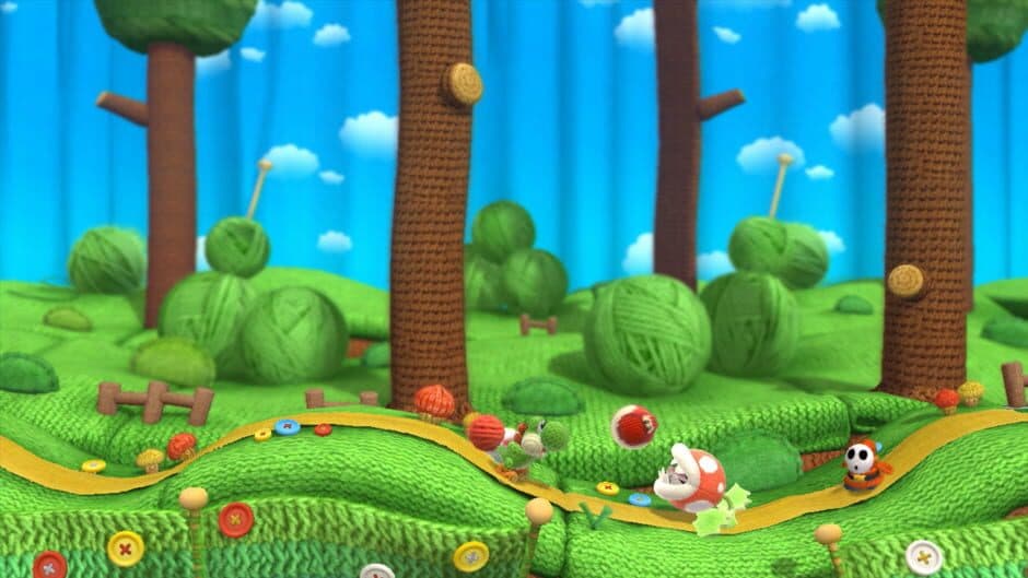 Скриншот 11 из Yoshi's Woolly World