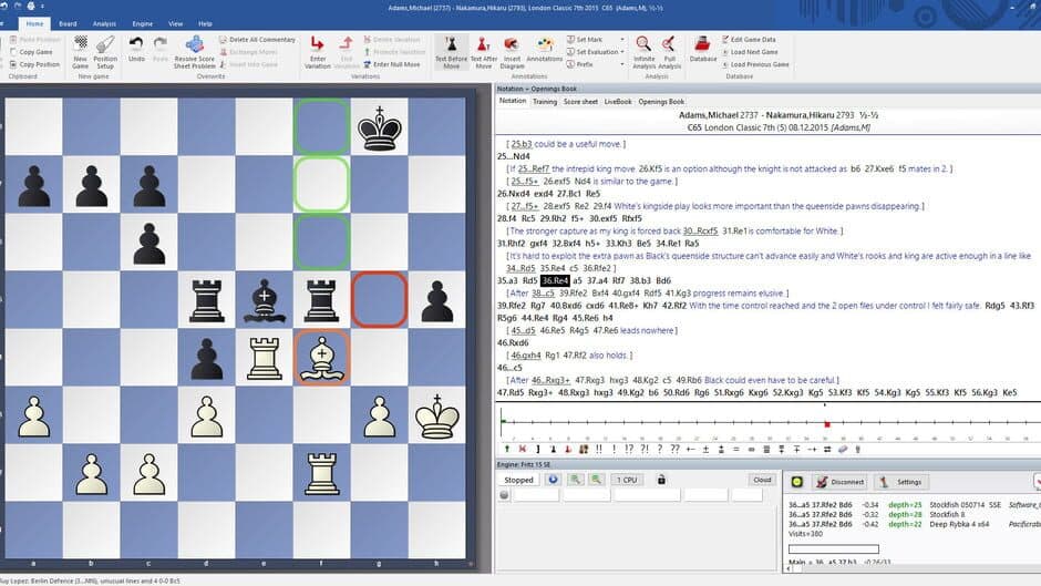 Скриншот 1 из Fritz Chess 16: Steam Edition