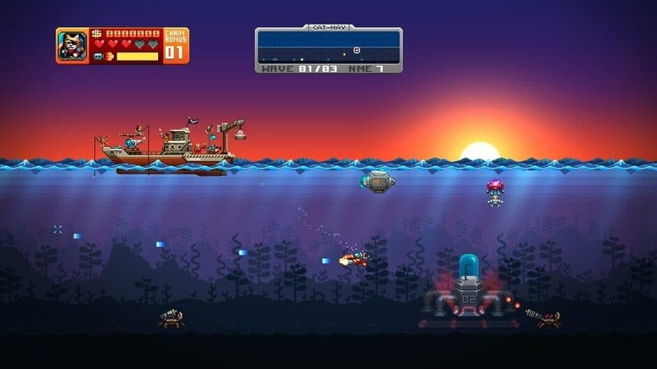 Скриншот 4 из Aqua Kitty: Milk Mine Defender