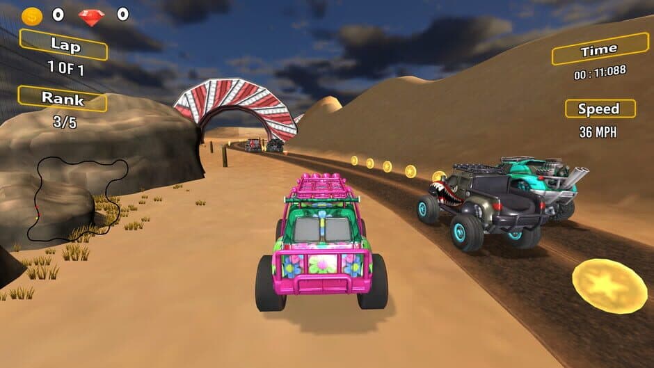 Скриншот 2 из Super Kids Racing