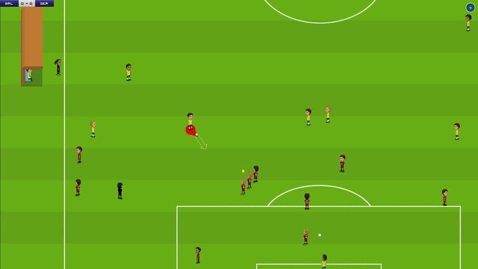 Скриншот 1 из Pixel Soccer