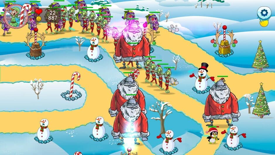 Скриншот 4 из Stop Santa - Tower Defense