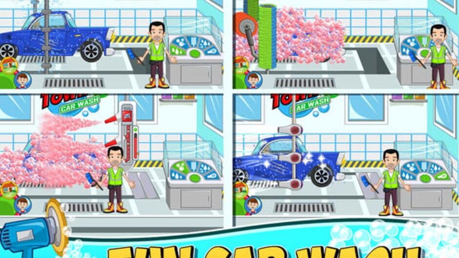 Скриншот 10 из My Town: Car (wash, fix & drive cars)