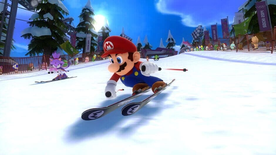 Скриншот 6 из Mario & Sonic at the Sochi 2014 Olympic Winter Games