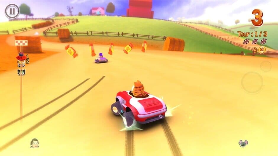 Скриншот 4 из Garfield Kart