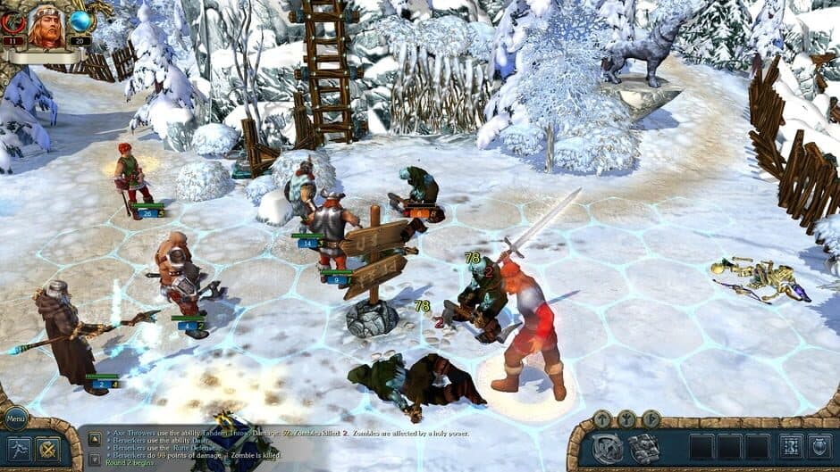 Скриншот 2 из King's Bounty: Warriors of the North