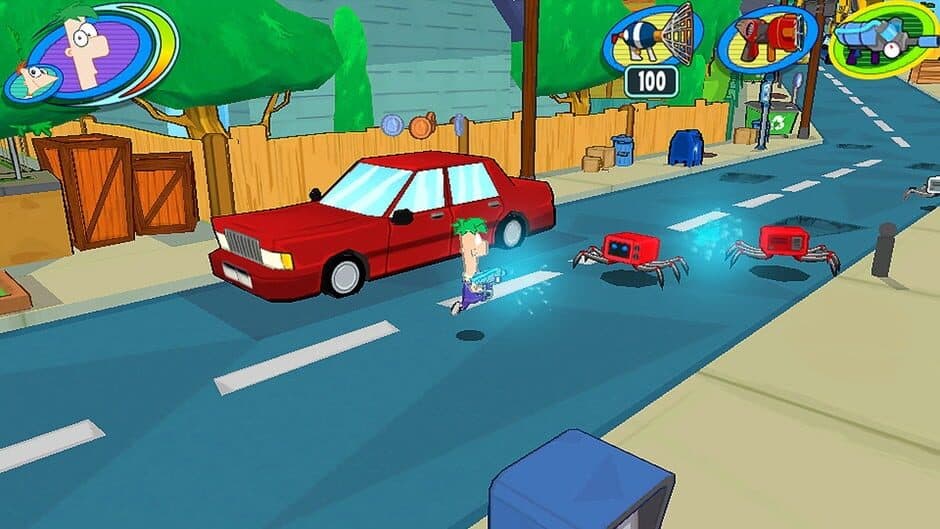 Скриншот 2 из Phineas and Ferb: Day of Doofenshmirtz
