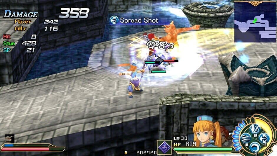 Скриншот 2 из Ys Seven