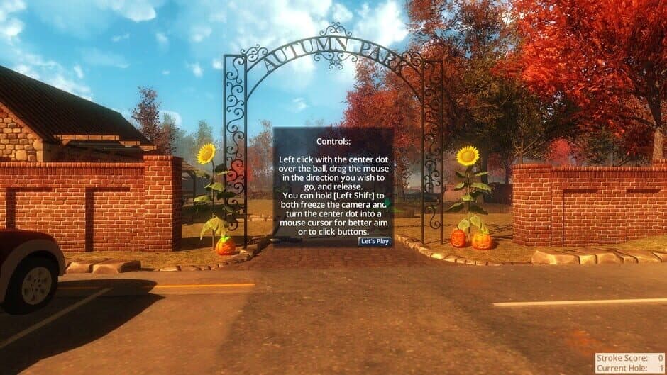 Скриншот 2 из Autumn Park Mini Golf