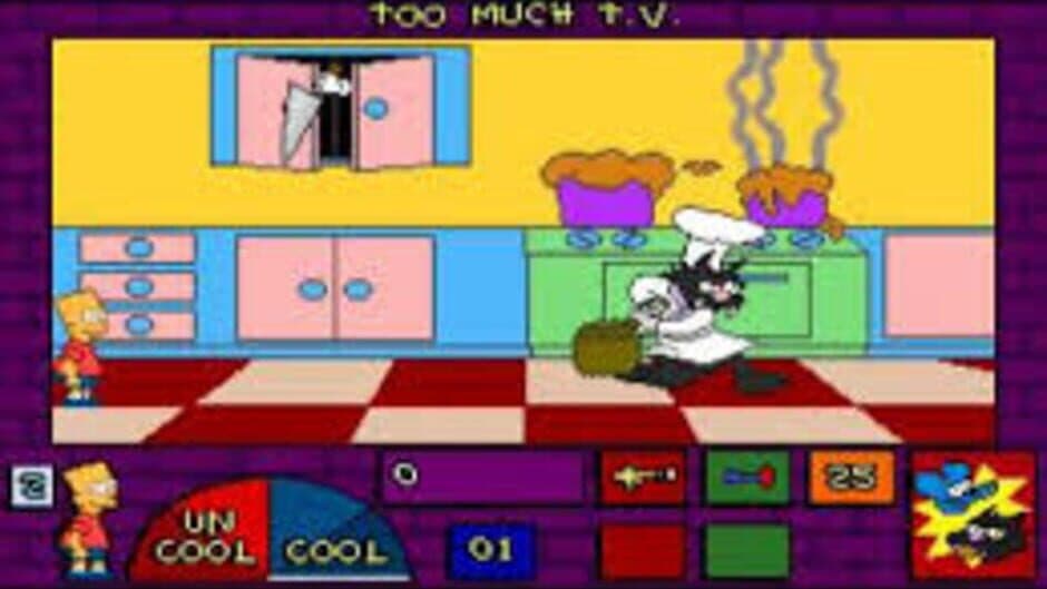 Скриншот 2 из The Simpsons: Bart's House of Weirdness