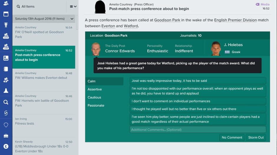 Скриншот 3 из Football Manager 2017