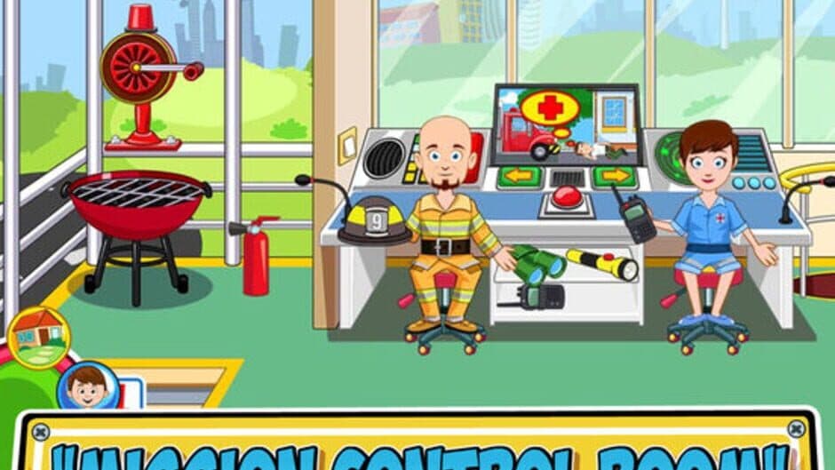 Скриншот 8 из My Town: Fire station Rescue