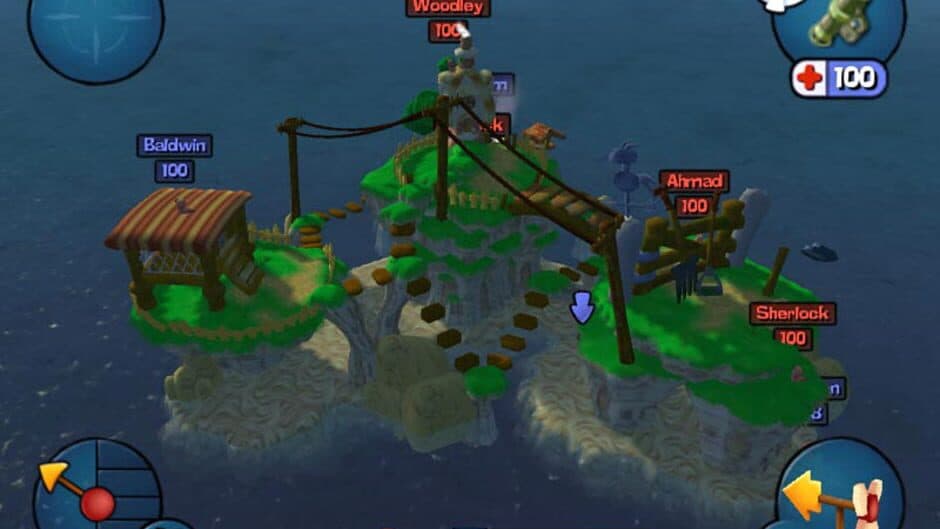 Скриншот 1 из Worms 3D