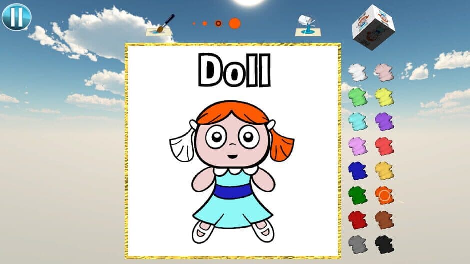 Скриншот 3 из ABC Coloring Town