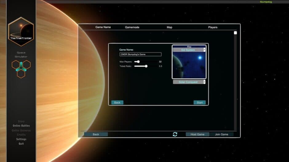 Скриншот 3 из The Final Frontier: Space Simulator