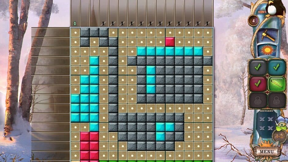 Скриншот 4 из Fantasy Mosaics 22: Summer Vacation