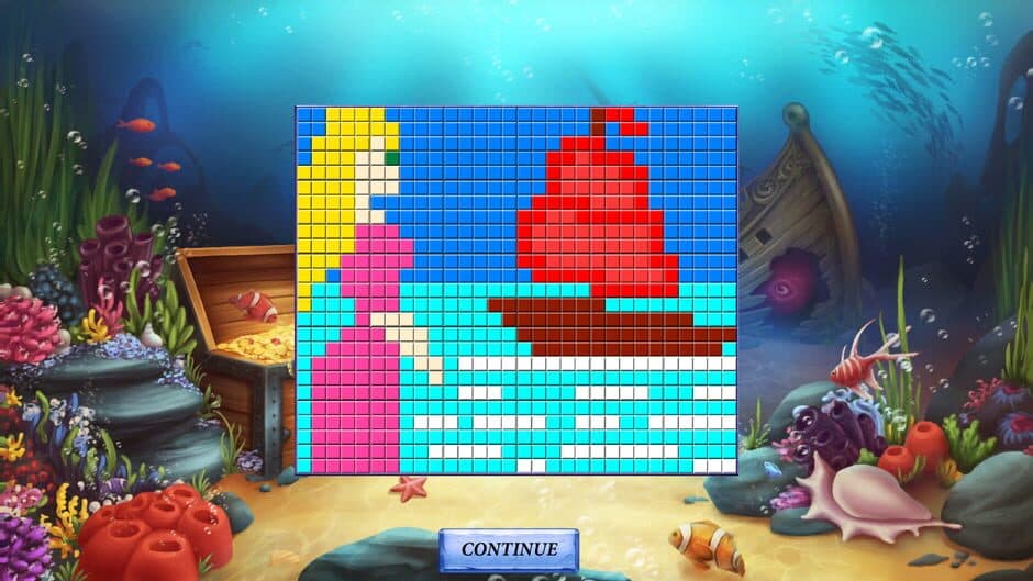 Скриншот 3 из Picross Fairytale: Legend of the Mermaid
