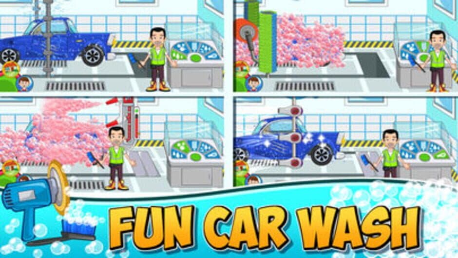 Скриншот 5 из My Town: Car (wash, fix & drive cars)