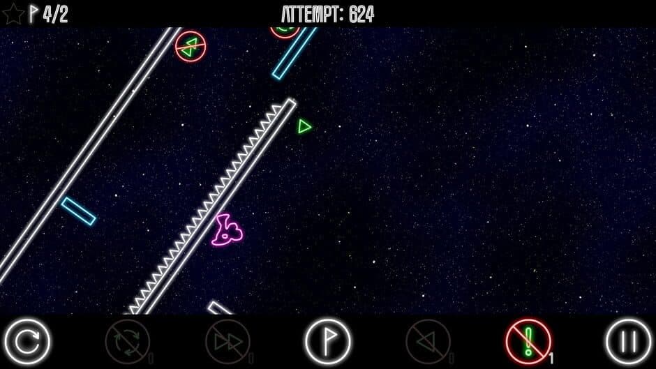Скриншот 2 из Neon Runner - Gravity Dash