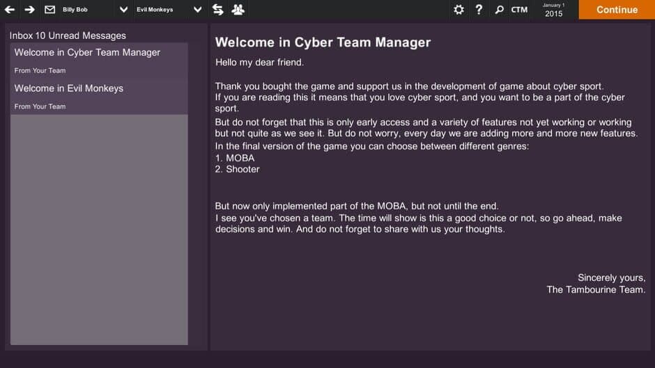 Скриншот 5 из Cyber Team Manager