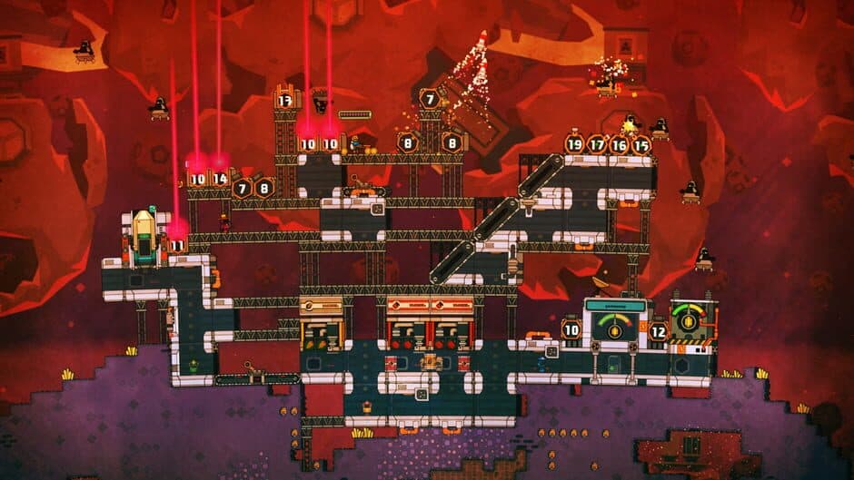Скриншот 4 из PixelJunk Nom Nom Galaxy