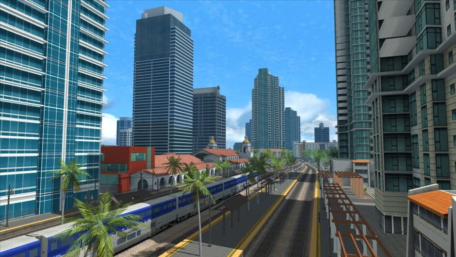 Скриншот 4 из Train Simulator: Pacific Surfliner LA - San Diego Route Add-On