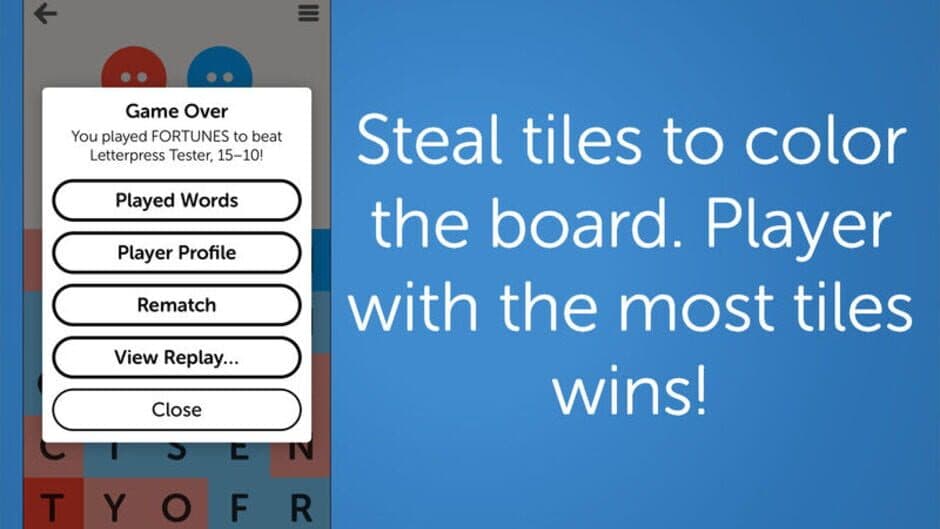 Скриншот 1 из Letterpress: Word Game