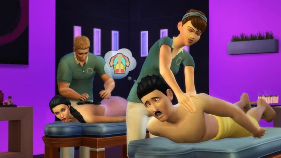 Скриншот 1 из The Sims 4: Spa Day