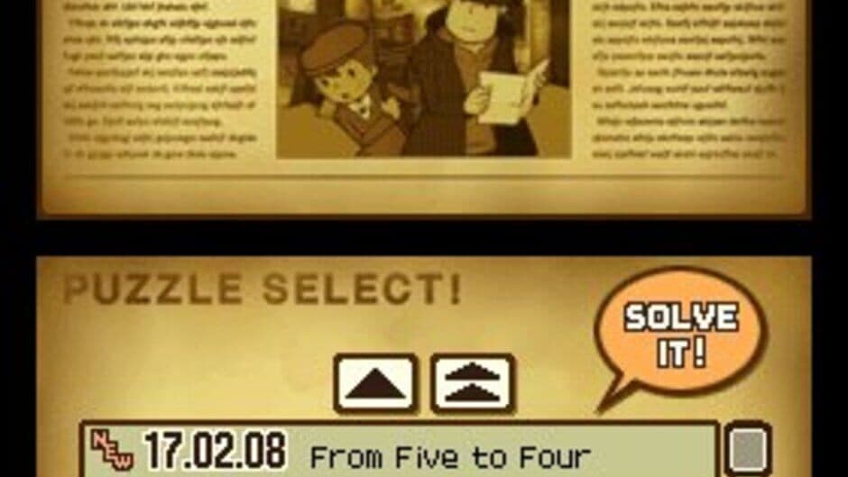 Скриншот 12 из Professor Layton and the Curious Village