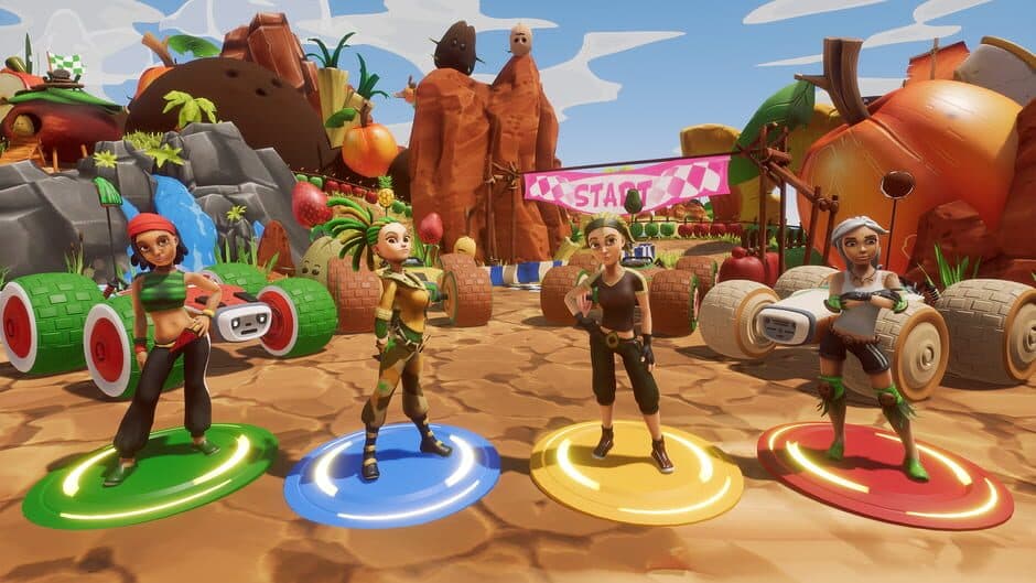 Скриншот 3 из All-Star Fruit Racing