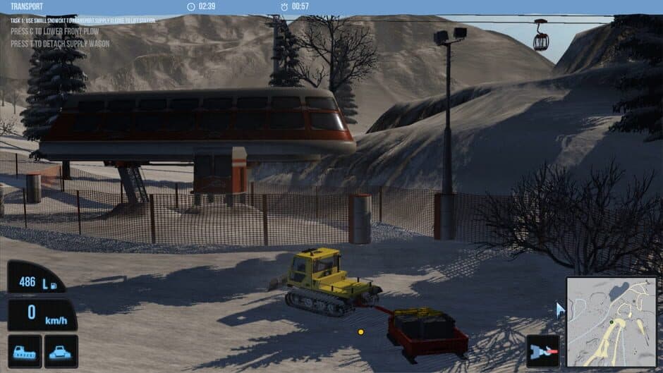 Скриншот 2 из Snowcat Simulator