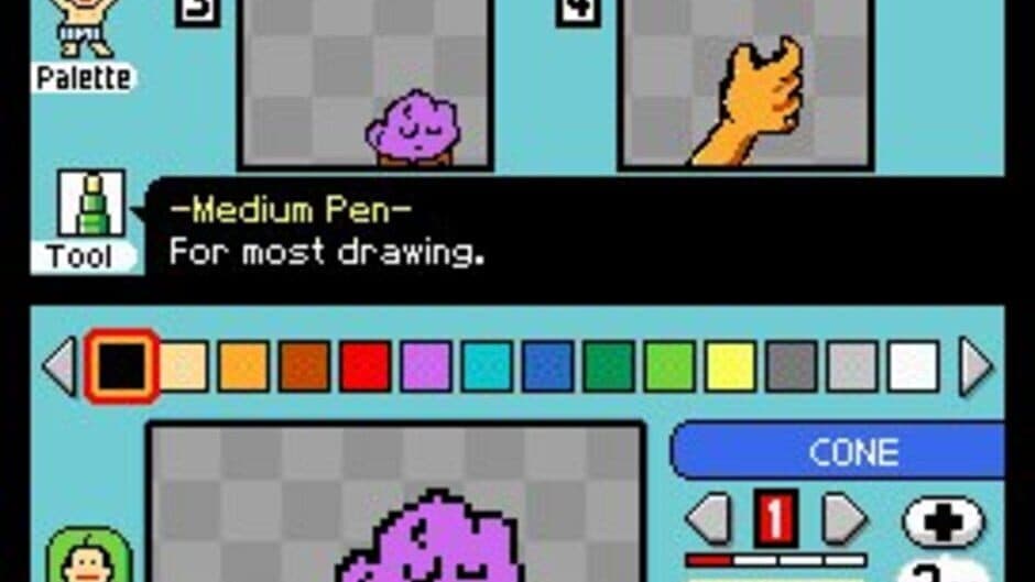 Скриншот 11 из WarioWare D.I.Y.