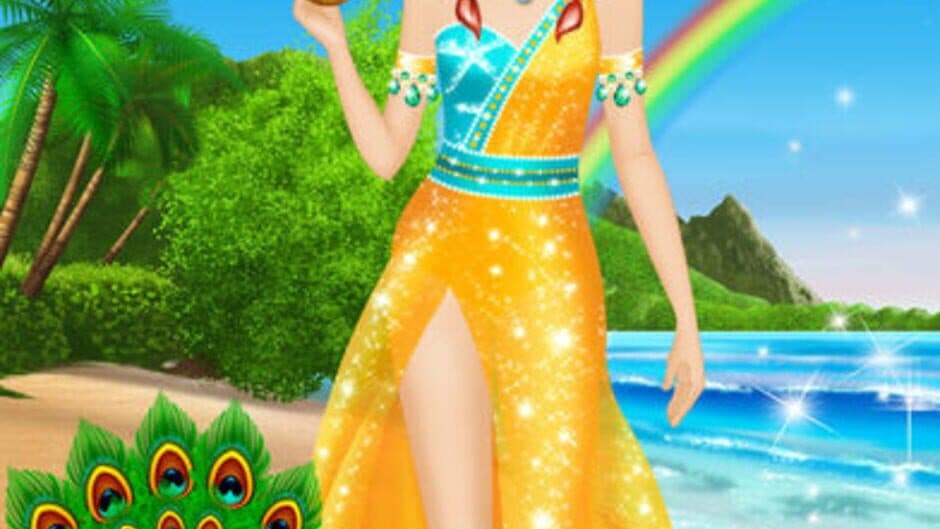 Скриншот 7 из Tropical Princess - Makeup and Dressup Salon Game
