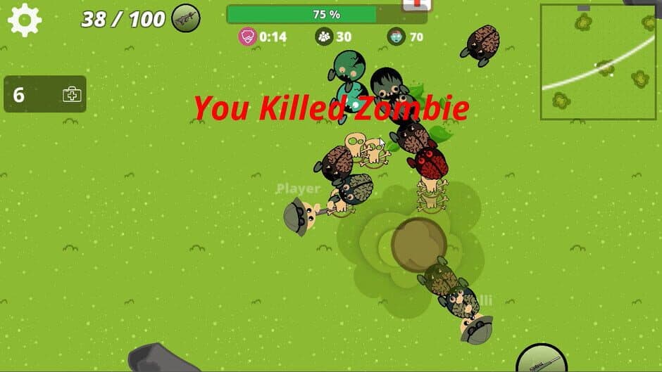 Скриншот 4 из War.io : Zombie Battle Royale
