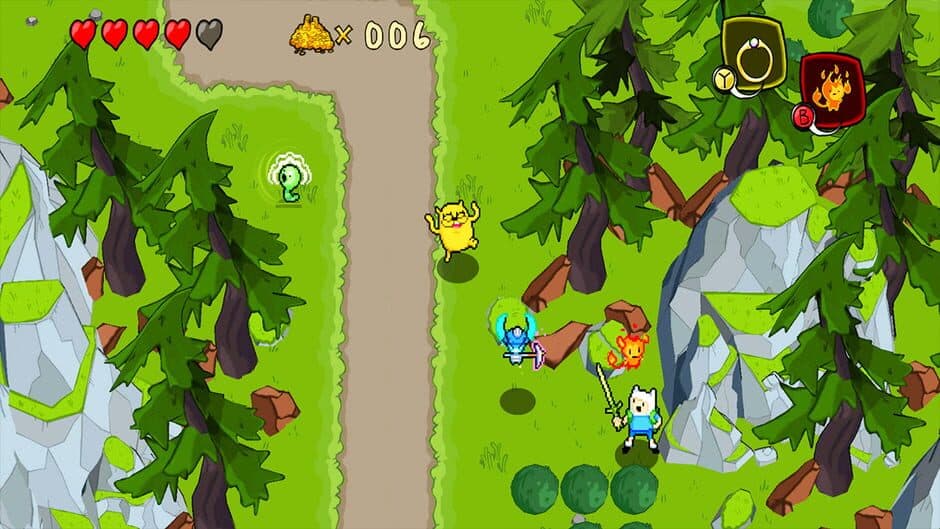 Скриншот 3 из Adventure Time: The Secret of the Nameless Kingdom