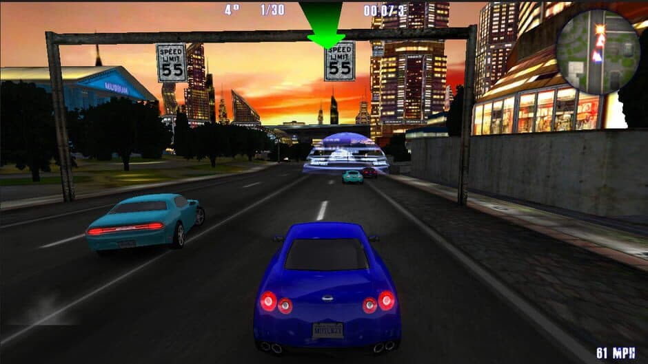 Скриншот 1 из Midtown Crazy Race